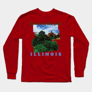 Garden of the gods, Illinois Long Sleeve T-Shirt